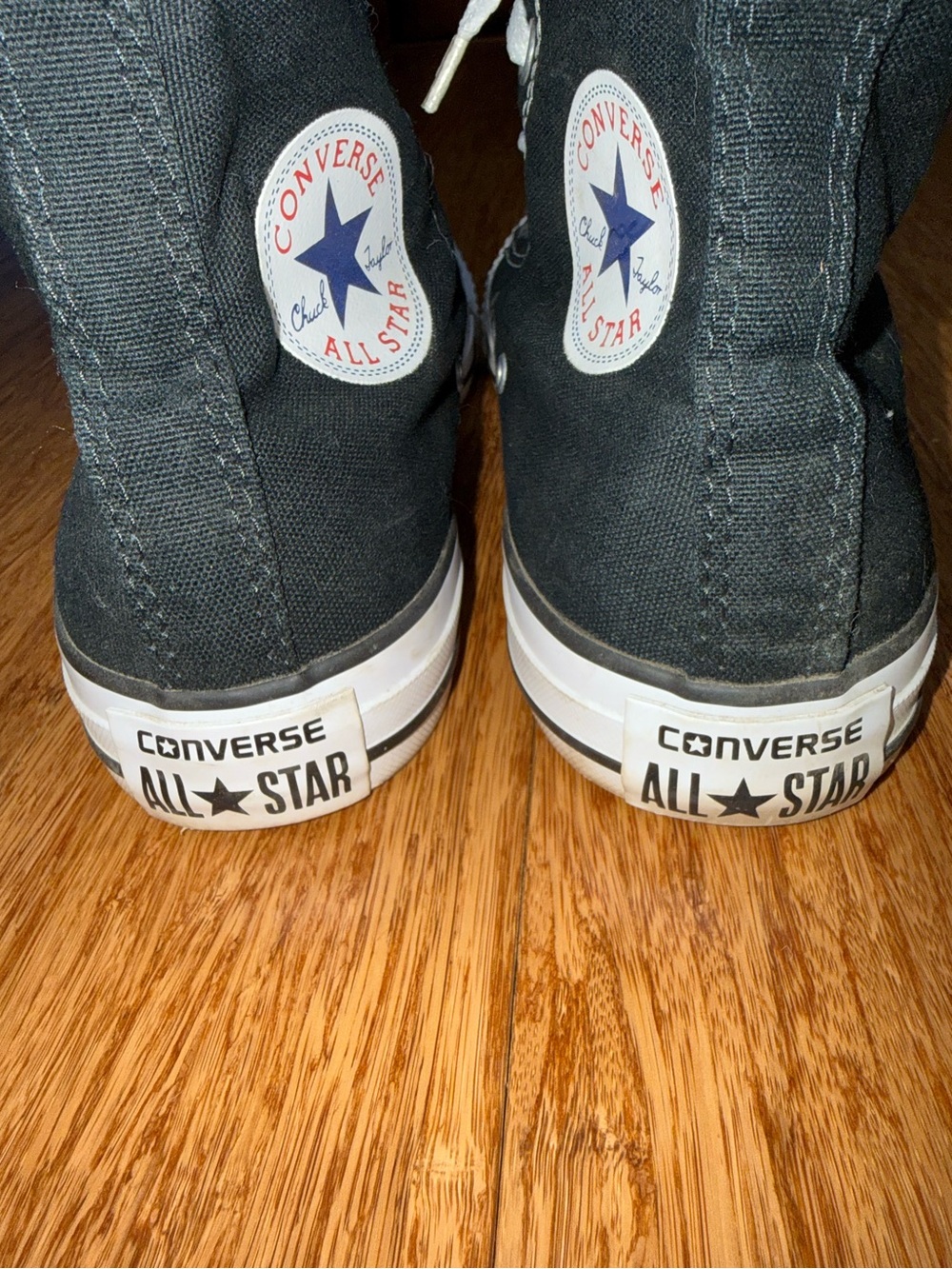 Converse Chuck Taylor All Star High Top Sneakers - Black size women 7.5 - Picture 6 of 7